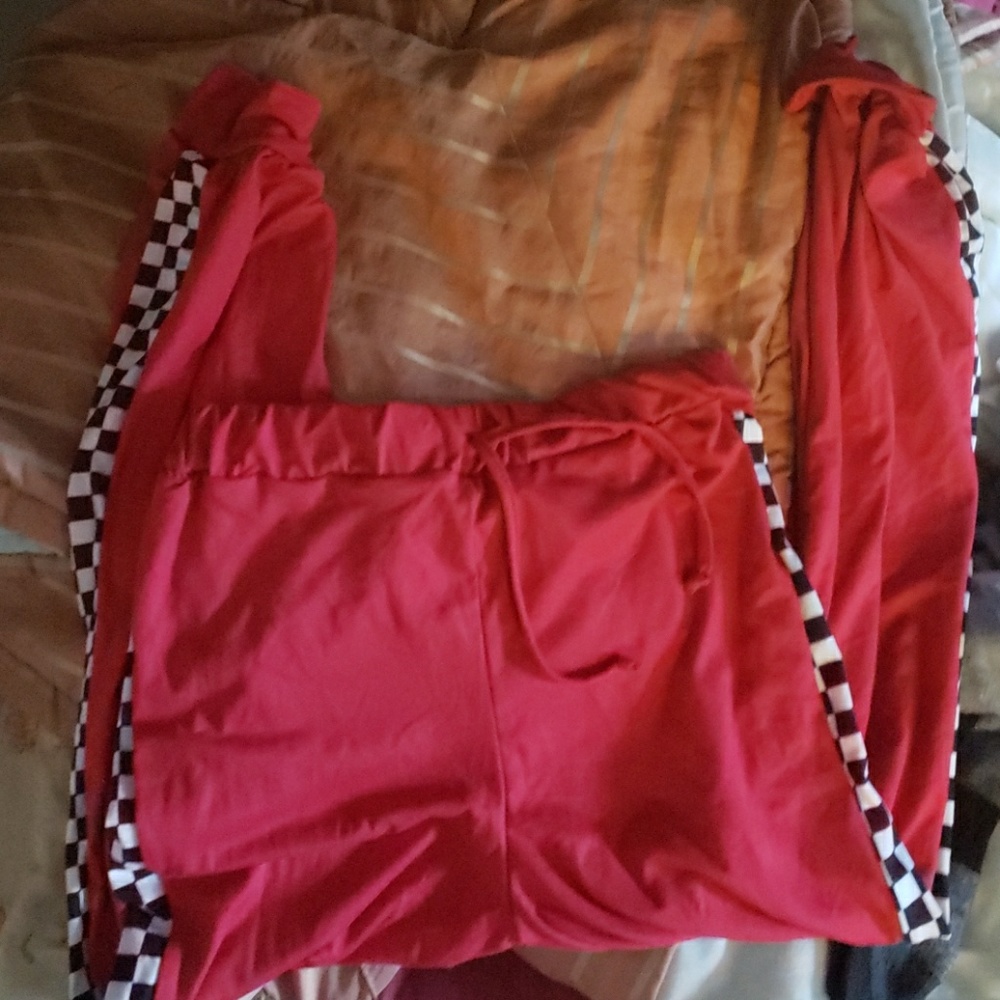 Red pants